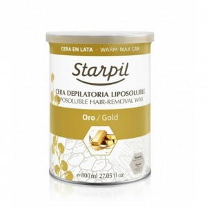 Starpil Gold strip wax tin 800g